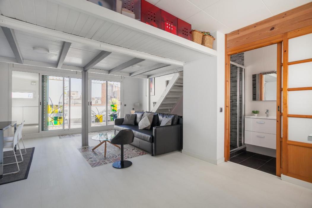 Sunny Terrace Attic In Plaza Espana - New Elevator Apartment