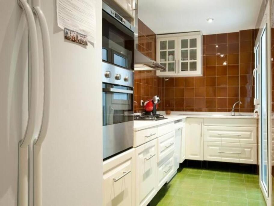 Modern Close To The Camp Nou Stadium