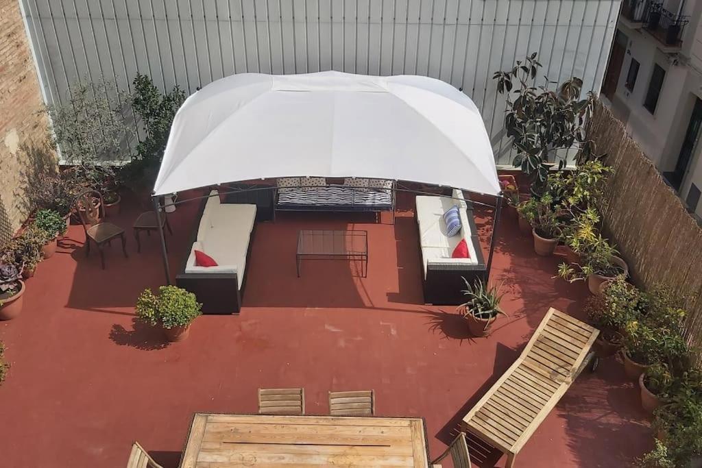 Accommodatie bij particulieren Small In Sants With Huge Terrace *