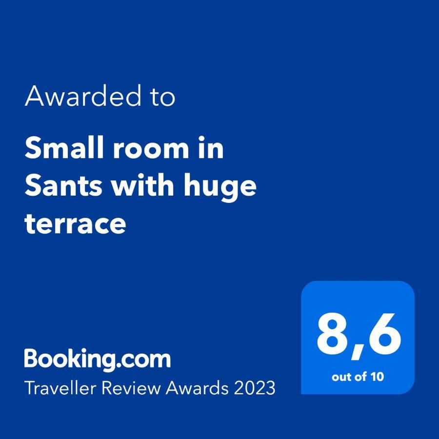Small In Sants With Huge Terrace Accommodatie bij particulieren Barcelona
