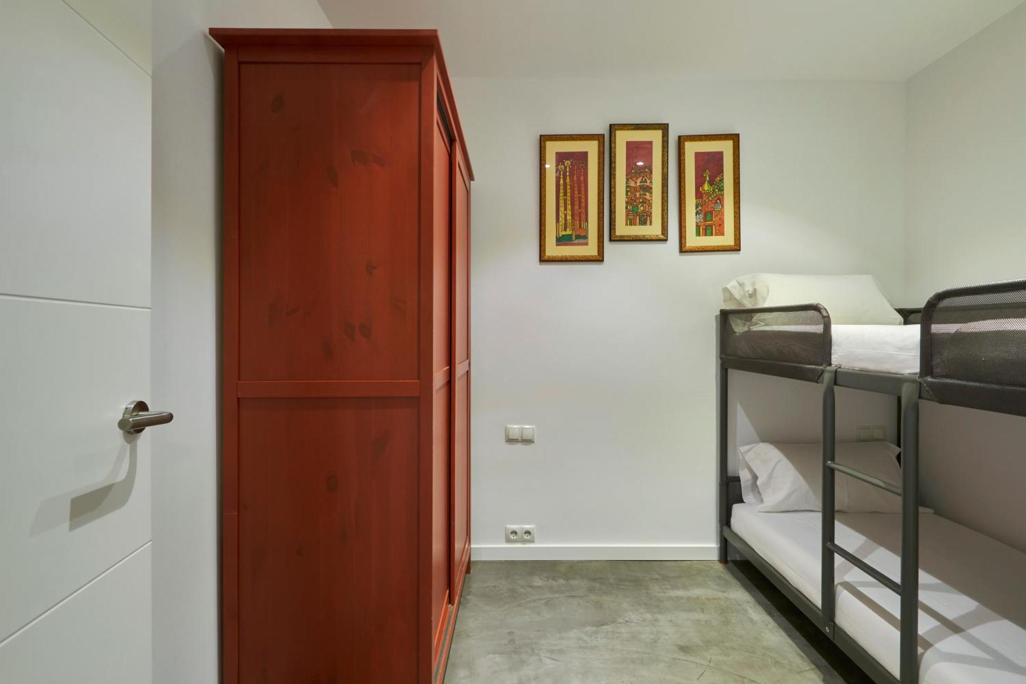 64 In A Typical Barcelona's Old Building Apartment